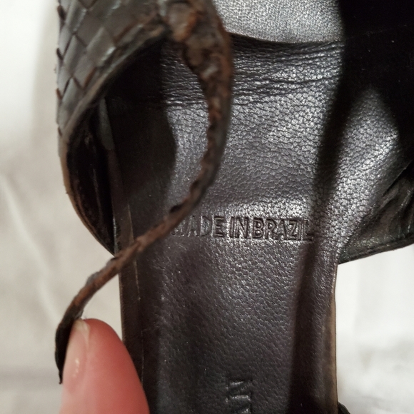 Vintage Cole Hahn Braided Leather Flats (size 9) - Picture 6 of 8